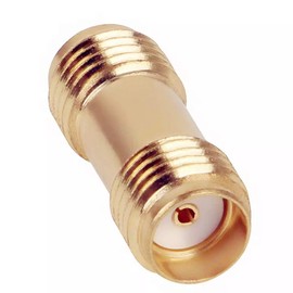 TengKo SMA Buchse auf SMA Buchse Stecker RF Koaxial Adapter Vergoldung Adapter für Wi-Fi Antenne Repeater Funk Signal Verlängerungskabel (10 Pack)