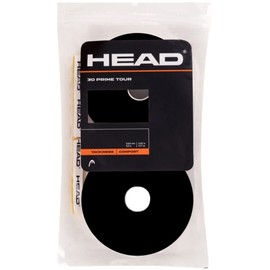 HEAD Prime Tour Overgrip 30 Pack - Black
