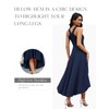 DRESSTELLS Cocktail Dress for Women 2025 Spring Wedding Guest Halter