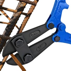 SPENDINS Bolt Cutter 24 Inch with Drop Forged Cr-Mo Alloy Steel Blades,Cutting Capacity 3/8in or 10mm,with Ergonomic Handle,Heavy Duty Metal Cutter for rebars,chains,locks,wires,bolts,fence. (24inch)