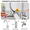 Yuiturt Faucet Extension 360° Rotatable for Kitchen, Hand Shower Sink,