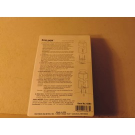 KEY LOCK ITEM NO. 6283 FULLY CONCEALABLE NEWEL POST FASTENER