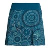 Vishes - Alternative Clothing - Short Women's Cotton Skirt Colourful