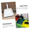Alipis Replacement Plastic Strips for Dustpan Edge 2 Pieces Strip
