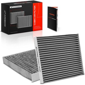 A-Premium - Filtro de aire de cabina de 2 piezas con carbón activado compatible con Ford Mustang 2005-2014, reemplazo# 4R3Z19N619AA