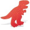 SES 06096 Iron On Beads Pegboard T-Rex