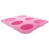 Traytastic! Silicone Oval Soap Mold (6 Cavity) for Pebble Shape
