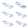 6 PCS Aluminium Horizontal Blinds Replacement Slats, White 1 inch