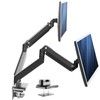 VIVO Premium Aluminum Heavy Duty Arms, Fits 2 Ultrawide Monitors