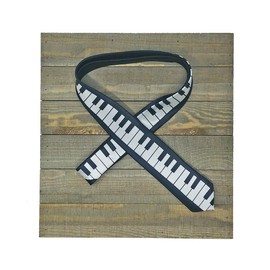 List A PIANO KEYS Tie - Novelty Fashion Statement Necktie for all meetings and outfits