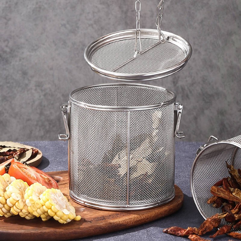 Stainless Steel Spice Seasoning Strainer Spice Filter Tea Strainer with