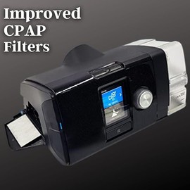 Hypoallergenic Premium CPAP Filter for ResMed AirSense 10 - AirCurve 10 - ResMed S9 - Made in USA (12)