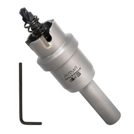 S&F STEAD & FAST 3/4 Hole Saw for Metal Cutting, Stainless Steel Carbide Hole Cutter for Heavy Duty