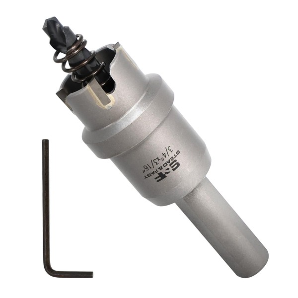 S&F STEAD & FAST 3/4 Hole Saw for Metal Cutting,