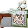 Sweet Us Vineyard Harmony Floral Cotton Table Runner and One