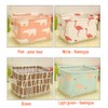 ZhengYue Storage Box Fabric Storage Baskets Cubes Linen and Cotton