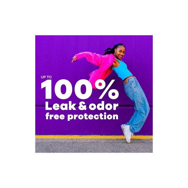 Tampax Radiant Tampons Multipack, with LeakGuard Braid, Light/Regular Absorbency, Unscented,