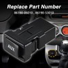 EVRBUL Aux Port Input Auxiliary Jack Adapter Compatible with Toyota