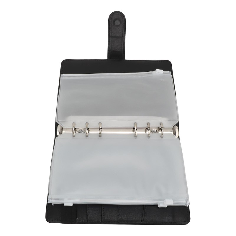 A6 Loose Leaf Notebook with Paper Detachable Leather Cover 6
