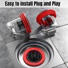 COLDDD Odor Proof Floor Drain, Shower Drain Plus, Anti-Odor, Prevent