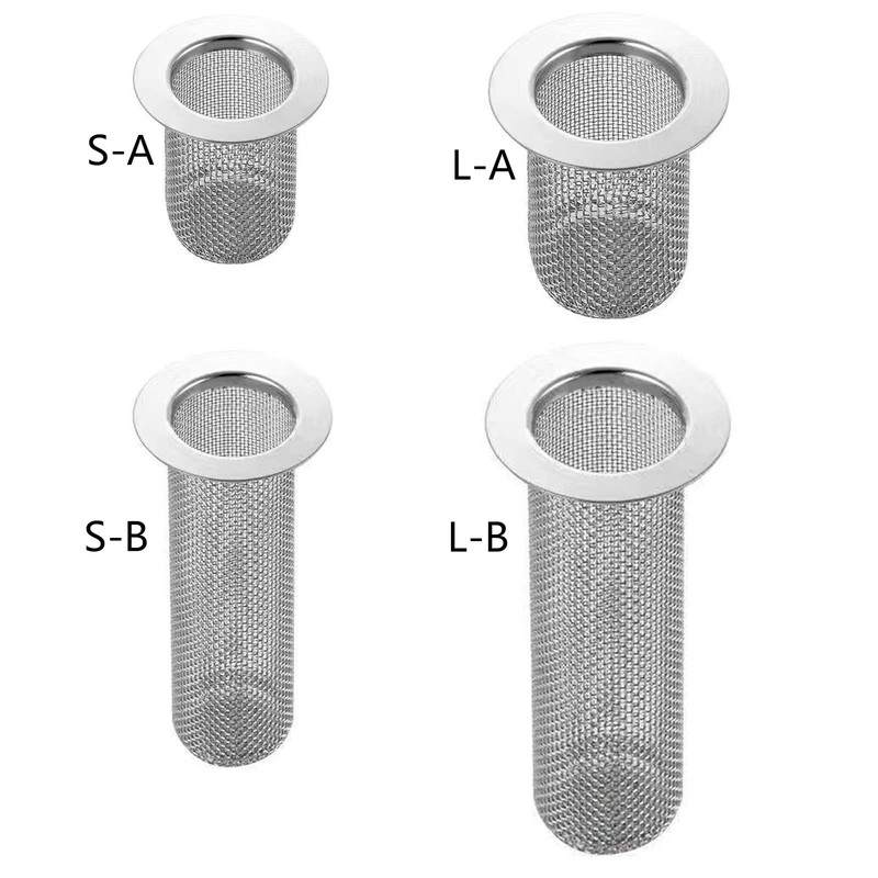Saddgo Multifunctional Stainless Steel Floor Drain Filter Mesh Filter Hair