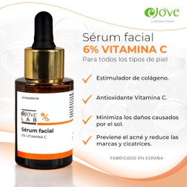 Ejove Vitamin C Face Serum | 30 ml | Moisturising | Anti-Ageing, Anti-Wrinkle | Reduces Dark Circles | Pigment Spots & Promotes Radiant Skin