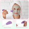 6pcs Face Mask Applicator, Reusable Mask Brushes for Facials, Silicone