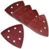 MACHSWON 20 Pcs 6 Hole Hook and Loop Sandpaper Triangle