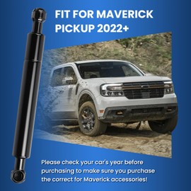 Klutchtech 2022 2023 2024 2025 2026 Tailgate Assist Shock Maverick Truck Lift Assist Tailgate Shock Lift Soft Open Compatible with Maverick Pickup Accessories 2022+