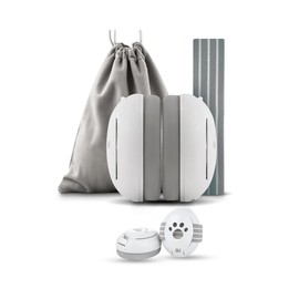 HomeKinder - Baby Hearing Protection | Noise Canceling Ear muffs for Babies up to 18 months with Elastic Headband | Newborn Travel Essentials | Headphones for Peaceful Sleep