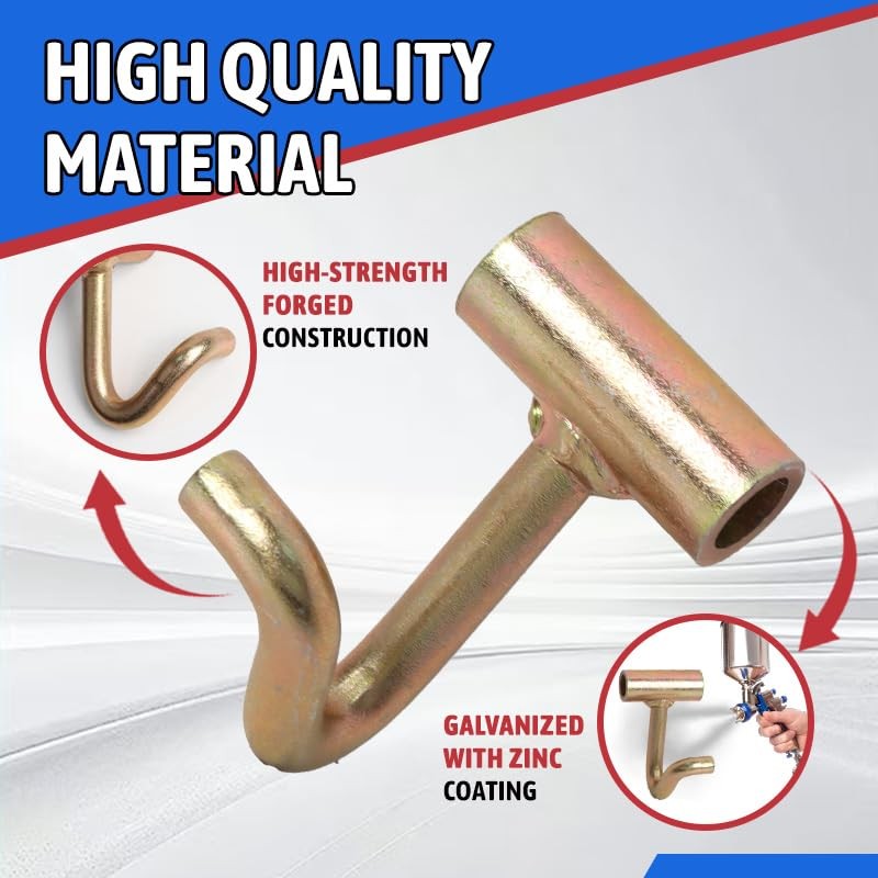Iumcin Heavy Duty Thumb L Hooks for Tie Down Straps