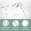 paper&you® A5 Address Book with Index A-Z [Gold Leaf] Book