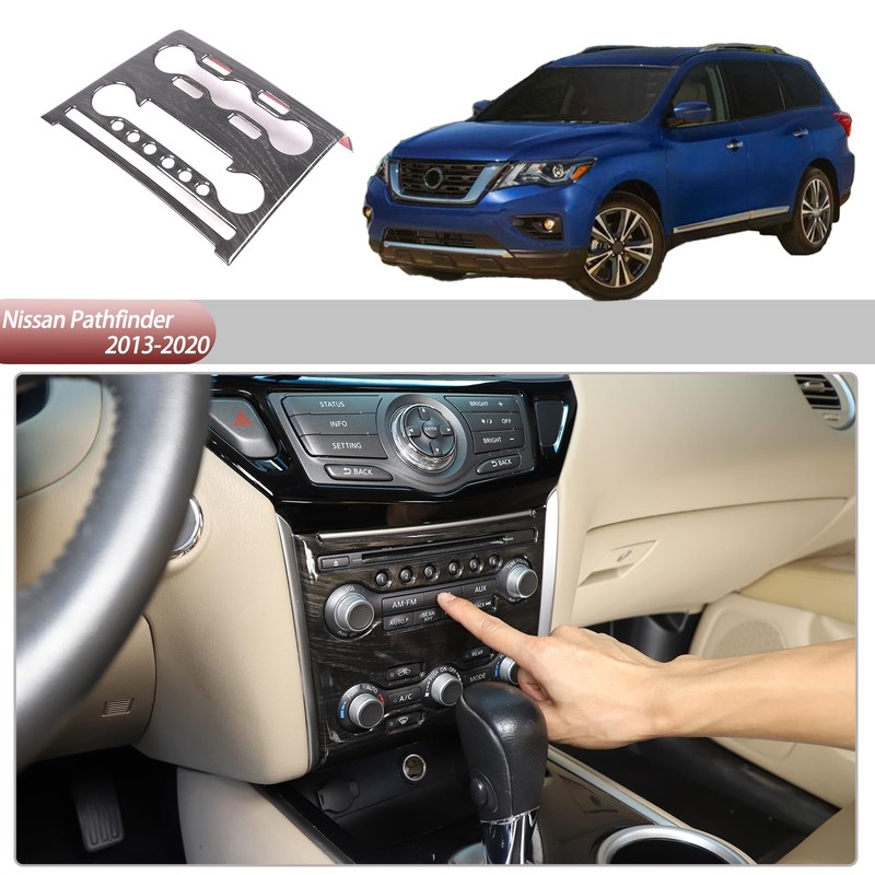 Central Control Air Conditioning A/C Panel Cover Trim Compatible with