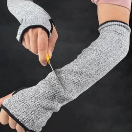 SIS-085 High-Performance Cut-Resistant Arm Sleeves (Anti-Cut Material for Work & Self-Defense) Cut-Resistant Arm Guard (1PC)/35CM 3ea