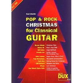 Pop & Rock Christmas For Classical Guitar