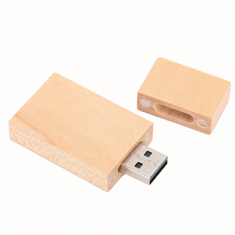 Wooden U Disk Portable USB Flash Drive Memory Stick Computer