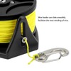 Dive Wreck Reel with Clip 83m Wire Alvinlite Scuba Dive