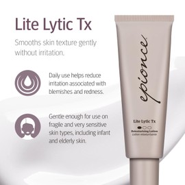 Epionce Lite Lytic Tx - Gentle-Strength Product for Dry & Sensitive to Normal Skin with Salicylic Acid, Hyaluronic Acid & Azelaic Acid, Dermatologist Skincare