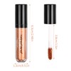 Xzeemo 6 Colours Liquid Eyeshadow Set, Diamond Sparkling Liquid Eyeshadow,