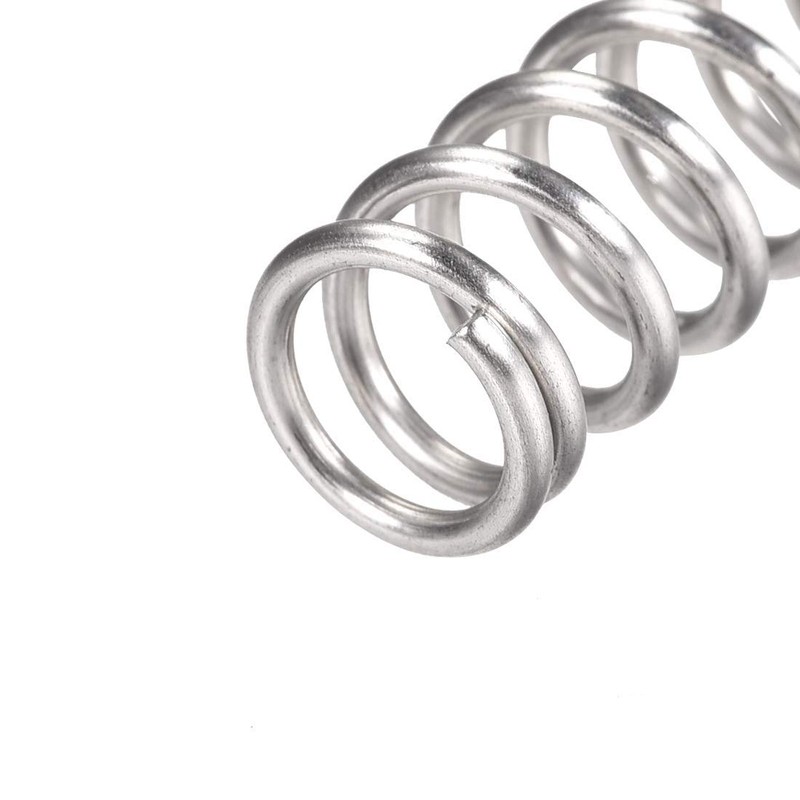 TA-VIGOR 10Pcs Extended Compressed Spring, 12mm OD,1.6mm Wire Size,25mm Length