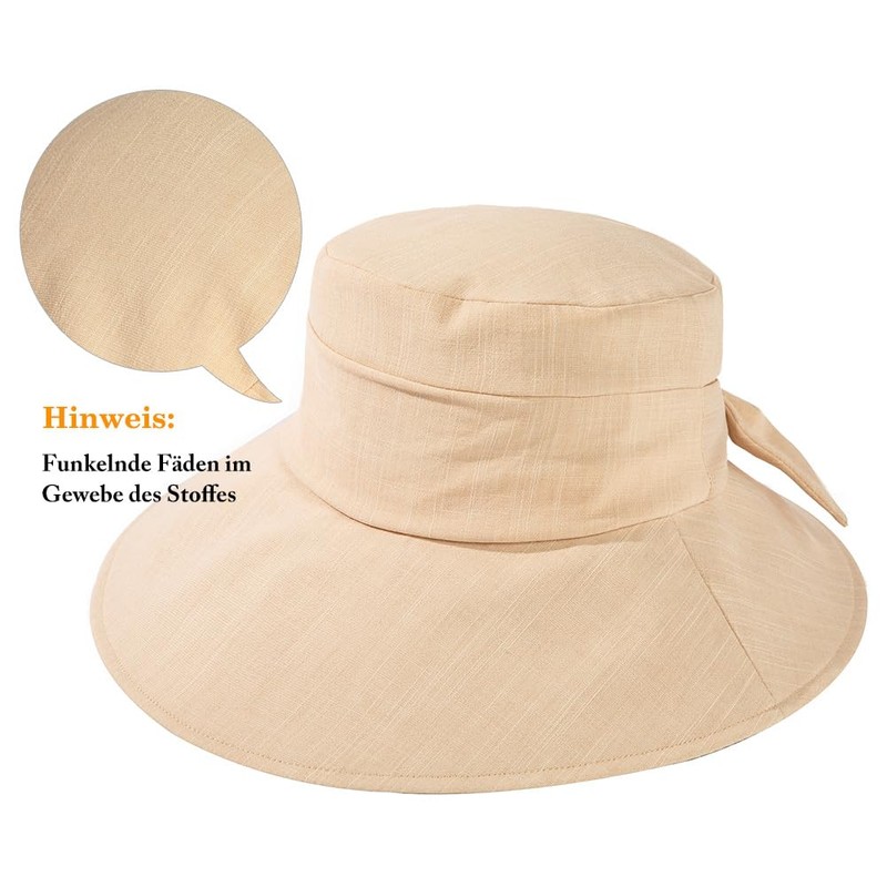 Comhats Women Wide Brim Sun Hat UPF 50 UV Sun