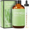 SU JUABA Citronella Oil 4 Fl Oz, 100% Pure Natural