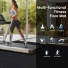 LMRSTOO 0.6” Thick 6 Tiles High Density Rubber Exercise Equipment