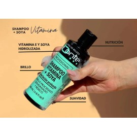 Kit Shampoo 240 Ml & Vitamina E Keratina 150g+ Soya Labonté
