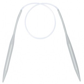 Mdoker Aluminum Circular Knitting Needle Size 11 24 Inch Circular Knitting Needles for Handmade Knitting DIY and Any Weaven Yarn Projects(US Size 11,8mm)