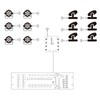 Lixada DMX512 Wireless Lighting Signal Amplifier XLR DMX Splitter Distributor