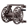 Liberty Garden 708 Steel Decorative Wall Mount Garden Hose Reel,