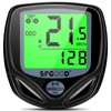 SPGOOD Wireless Bicycle Computer, 19 Functions, IP54 Waterproof with Backlit