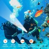 GoZebra Diving Flashlight, D20 3200 Lumen Scuba Dive Light, Rechargeable