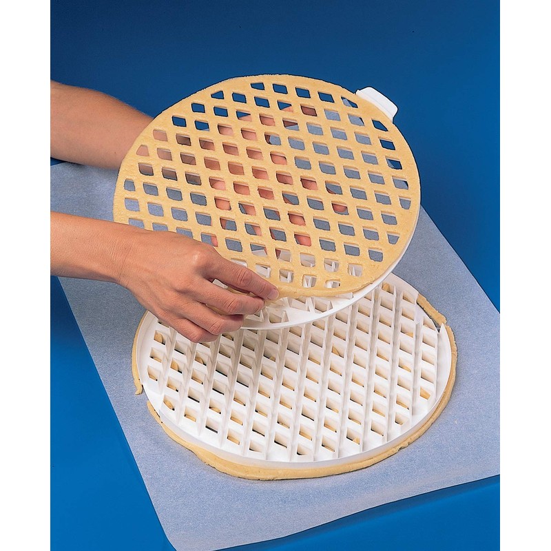 Lattice Pie-Top Dough Cutter 11-1/2 Inch Diameter (1 Set of